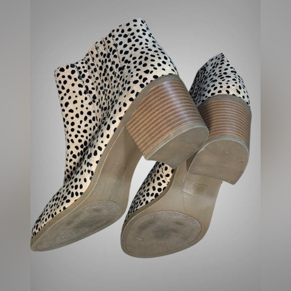 Maurices Cheetah Print Ankle Booties Women’s Size 11 Block Heel Western Boot - Picture 14 of 16